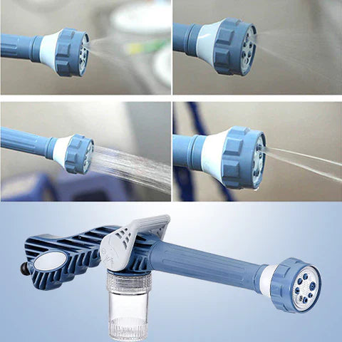 8 IN 1 HIGH PRESSURE JET SPRAY WATER GUN