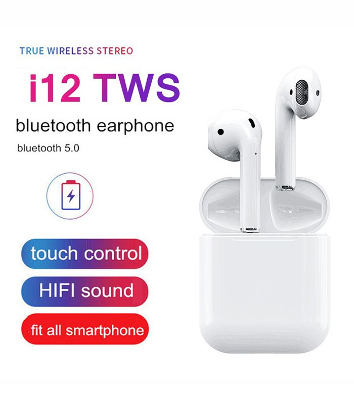 FitPro Smart Watch + I12 Earbuds Combo