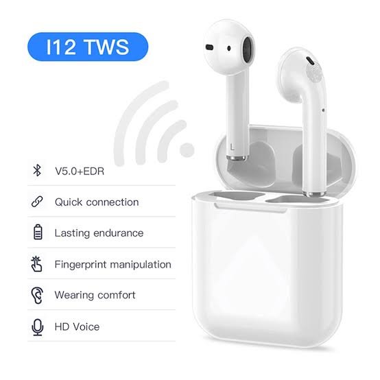 FitPro Smart Watch + I12 Earbuds Combo