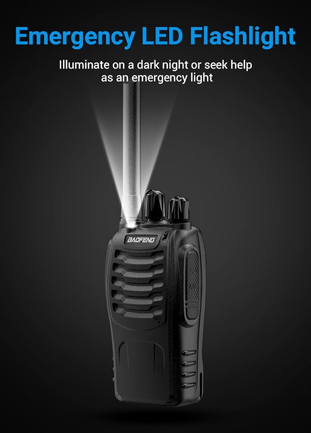 Daily Needs dual-purpose walkie-talkie wireless high power(2 pcs)