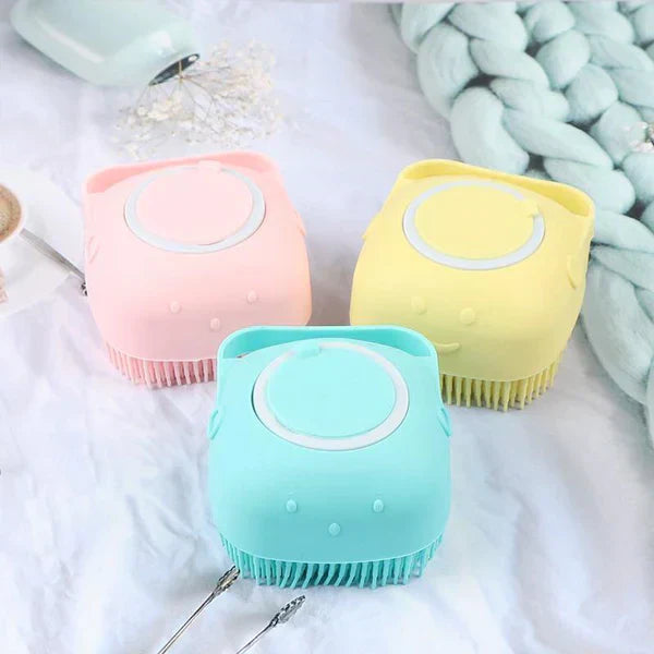 SILICON BATH BRUSH (SET OF 3)