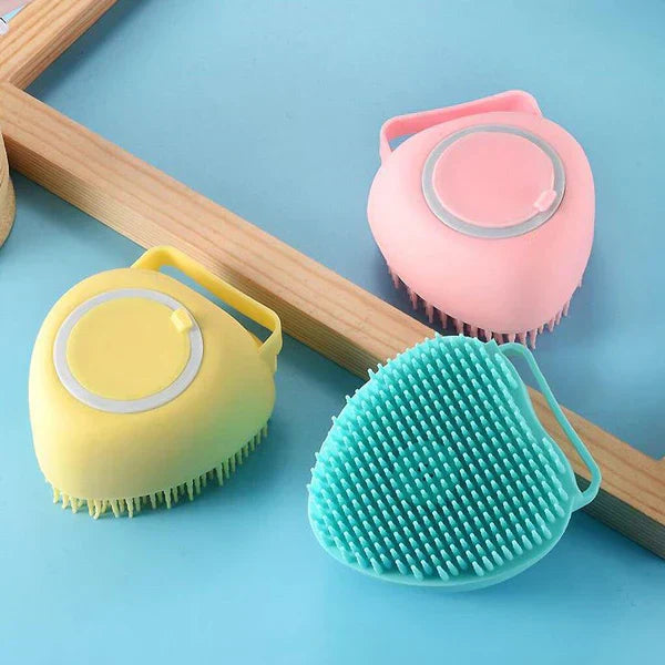 SILICON BATH BRUSH (SET OF 3)