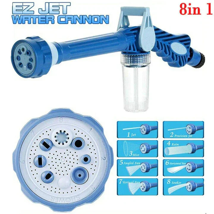 8 IN 1 HIGH PRESSURE JET SPRAY WATER GUN
